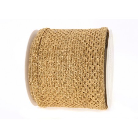 NASTRO RETE LEXINGTON  mm100x20mt ORO