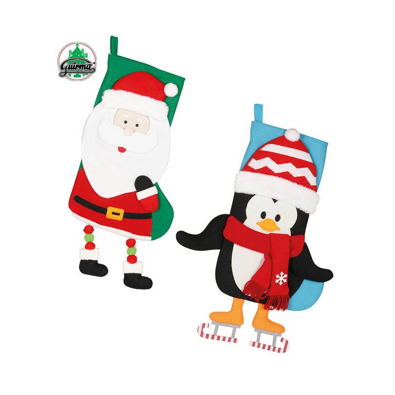 CALZA FELTRO CON FIGURA E PIEDINI