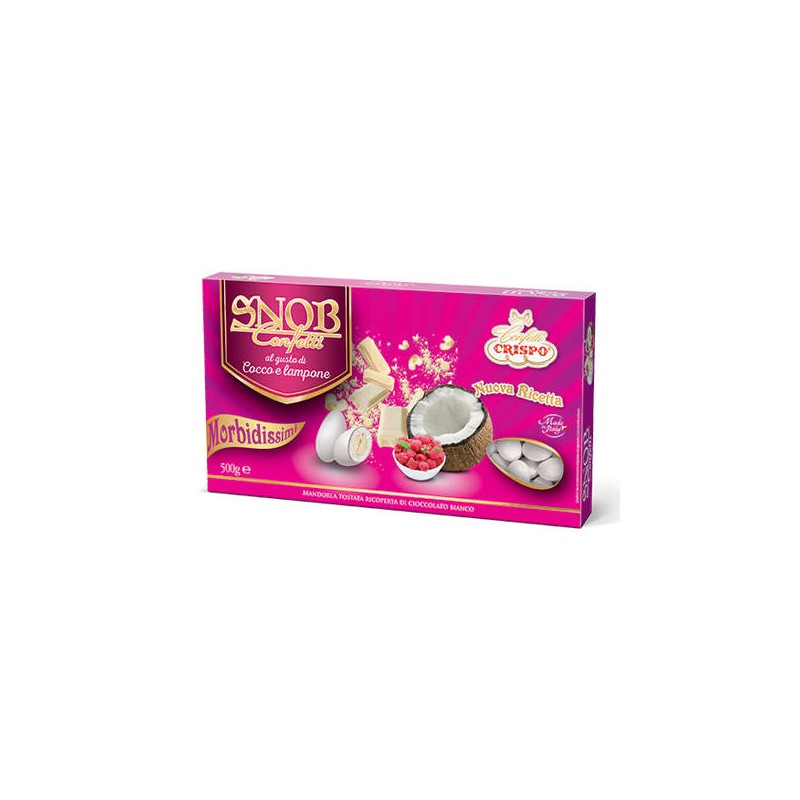 CONFETTI SNOB COCCO & LAMPONE 500gr