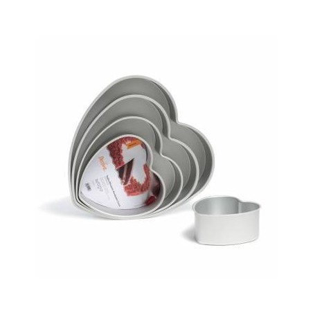 TEGLIA ALLUMINIO ANODIZZATO CUORE 30x7,5cm