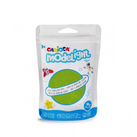 CARIOCA MODELIGHT MAXI 50gr VERDE CHIARO
