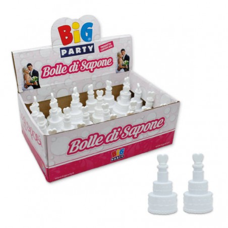 BOLLE DI SAPONE TORTA NUNZIALE BIG