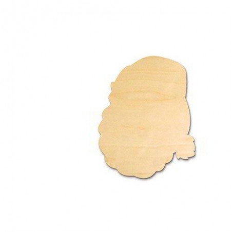 SAGOMA BABBO NATALE in BETULLA cm.12x15