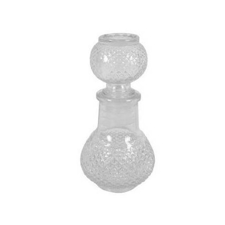 BOTTIGLIA VETRO DECOR TONDA 50ml