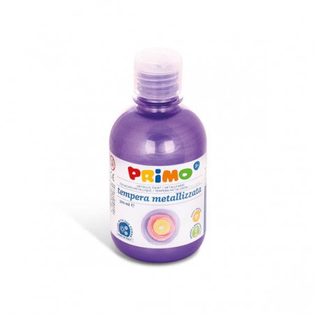 TEMPERA IN BOTTIGLIA 300ml METALLIZZATA VIOLA 400 PRIMO