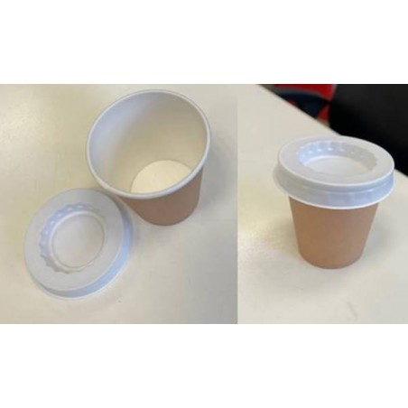 COPERCHIO PS BICCHIERI 3oz ø6,4 100pz ISAP