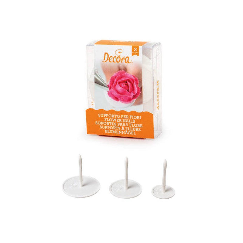 SUPPORTI PER FIORI 6pz ø40 55 65mm DECORA