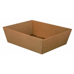 VASSOIO GRANDE ALTO 39x30x13cm ONDA AVANA PORTATA 12kg