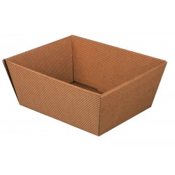 VASSOIO PICCOLO ALTO 20,5x16x10cm ONDA AVANA PORTATA 5kg