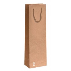 SHOPPER KRAFT AVANA 1 BOTTIGLIA C/DIV. 9x9x39cm