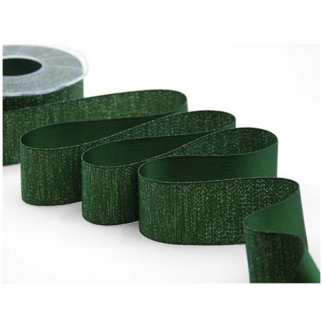 NASTRO RASO BOUTIQUE LAMè mm40x20mt COL.633 VERDE INGLESE