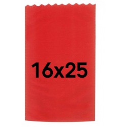 BUSTA REGALO TNT 16x25 12-ROSSO