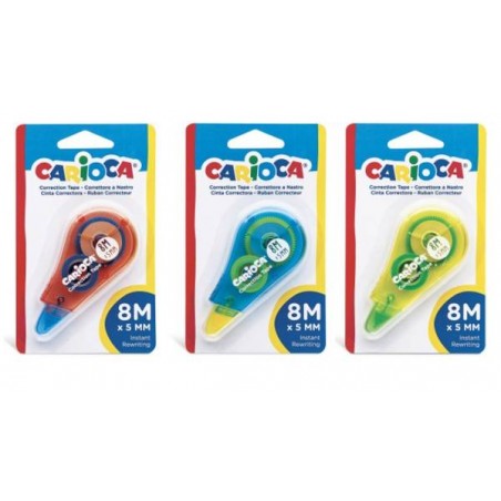 CORRETTORE A NASTRO mt8x5mm CARIOCA