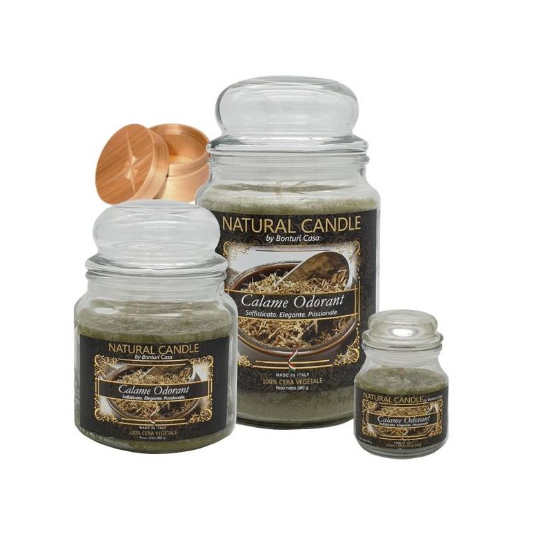 NATURE CANDLE 380gr GIARA 100% CALAME ODORANT
