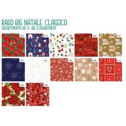 CARTA REGALO NATALIZIA ROTOLO NATURA 1x3mt REX ASS.TA