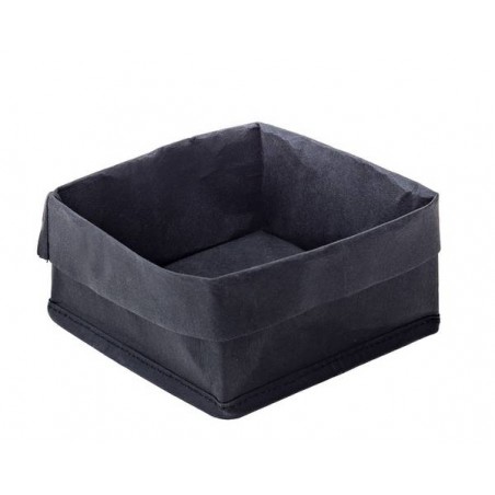 PORTAPANE SACCOTTINO NERO 14x14x10cm