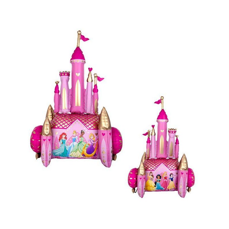 PALLONE MYLAR S/SHAPE CASTELLO PRINCIPESSE 139cm