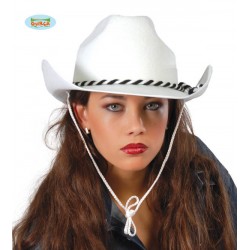 CAPPELLO DALLAS BIANCO VELLUTATO