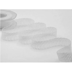 NASTRO RETINA mm25x15mt COL.13 BIANCO OTTICO