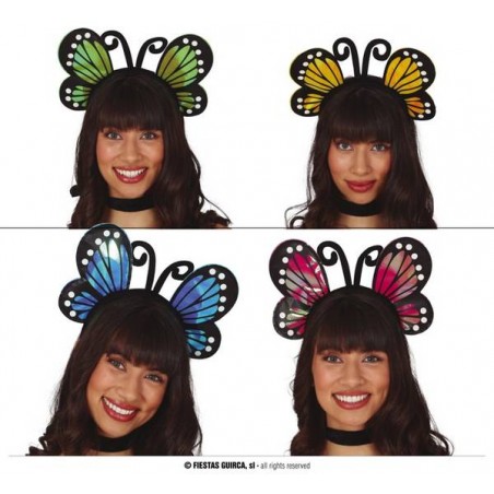 CERCHIETTO ALI DI FARFALLA COLORI ASSORTITI