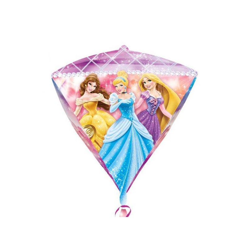 PALLONE MYLAR ULTRASHAPE DIAMOND PRINCIPESSE 43cm