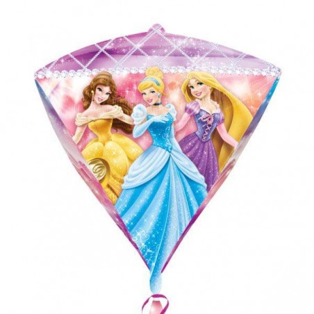 PALLONE MYLAR ULTRASHAPE DIAMOND PRINCIPESSE 43cm