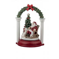 CARILLON ARCO BABBO NATALE H.25cm