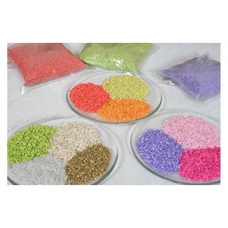 GHIAINO MEDIO BUSTA 1kg VERDE SCURO