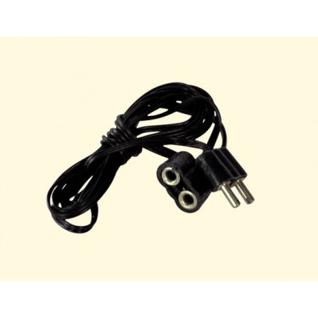 PROLUNGA 1mt CON SPINA MASCHIO/FEMMINA PER TRASFORMATORE 3,5V
