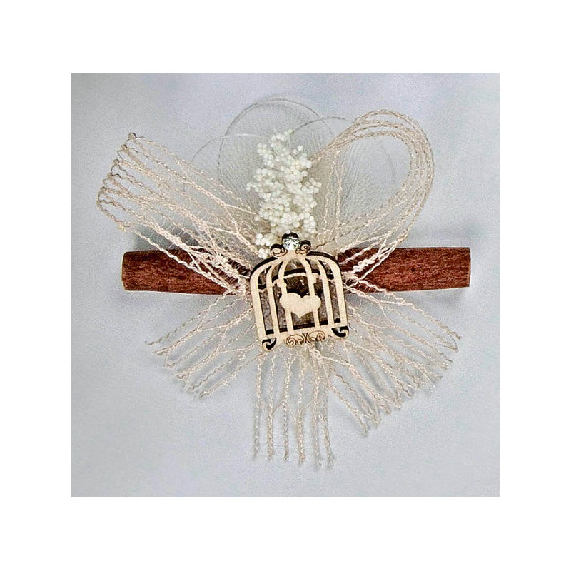 SEGNAPOSTO CANNELLA +APPL. GABBIETTA + RACCHETTE