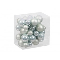 PALLINE CON FILO ø20/25/30mm GRIGIO OSTRICA 6pz