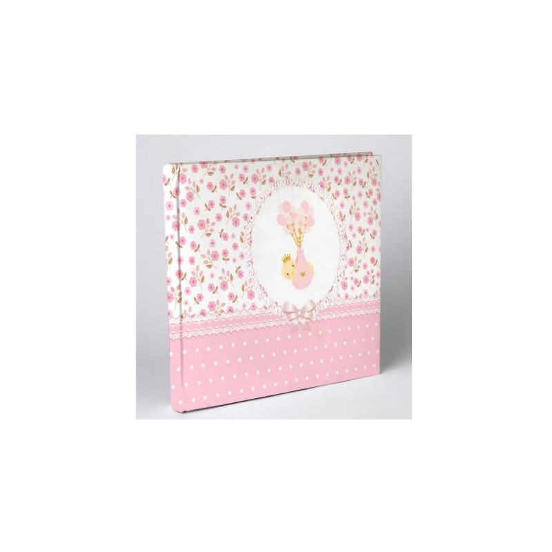 ALBUM FOTO NASCITA 20PAG. PERGAMENA C/VELINA 17237