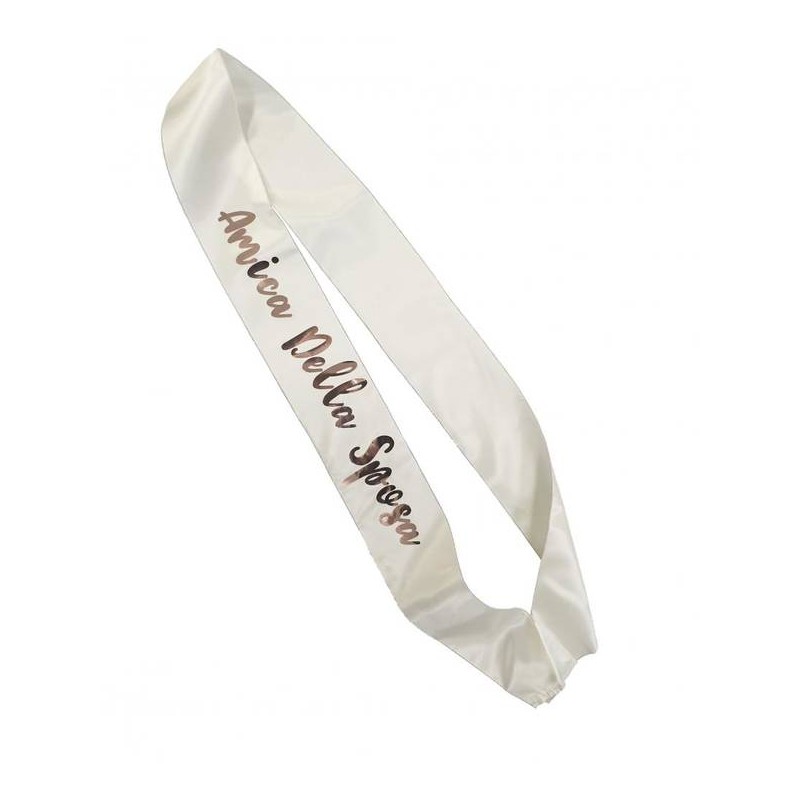 FASCIA AMICA DELLA SPOSA ROSE GOLD