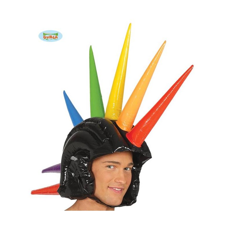 CRESTA MULTICOLORE GONFIABILE