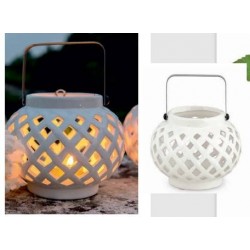 LANTERNA ROMBI ø16 x h13cm