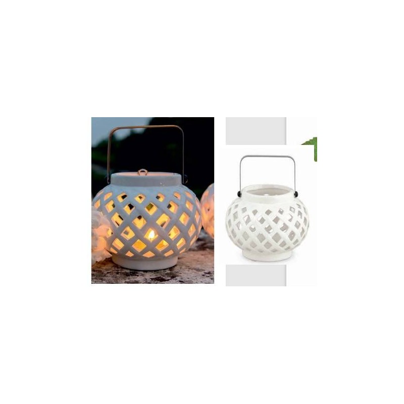 LANTERNA ROMBI ø16 x h13cm