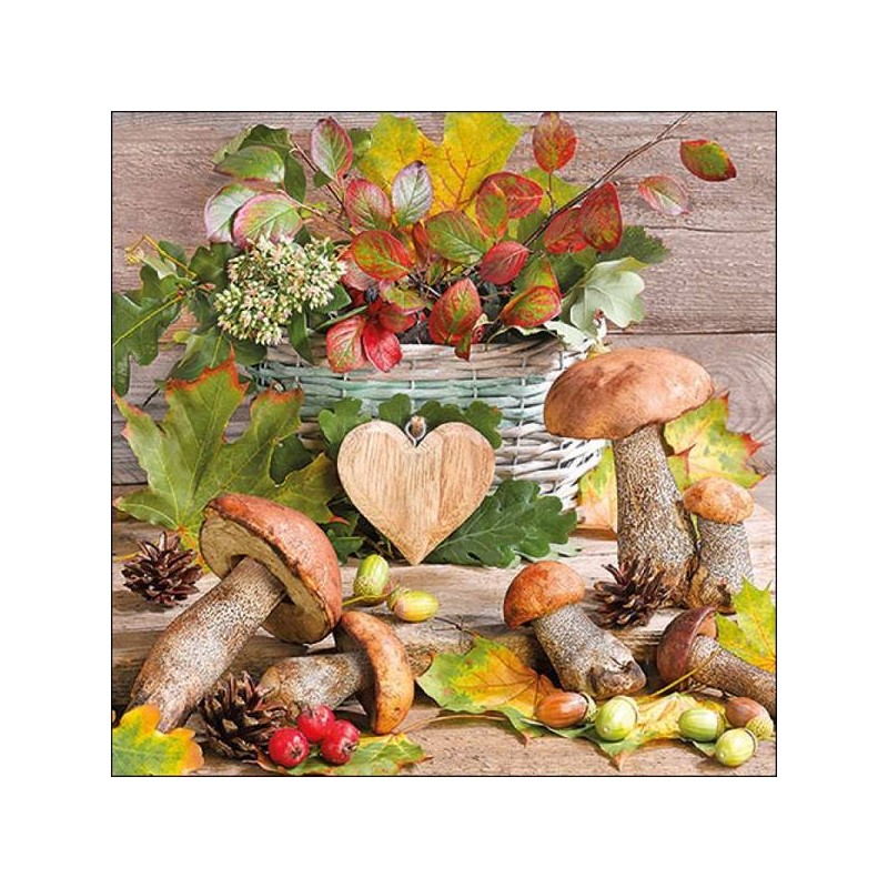 TOVAGLIOLI 33x33 WOODEN HEART 20pz