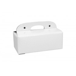 COFANETTO PLURIBOL C/MAN 33x18x12 BIANCO