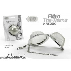 FILTRO THE-TISANA METALLO TONDO CON LACCIO