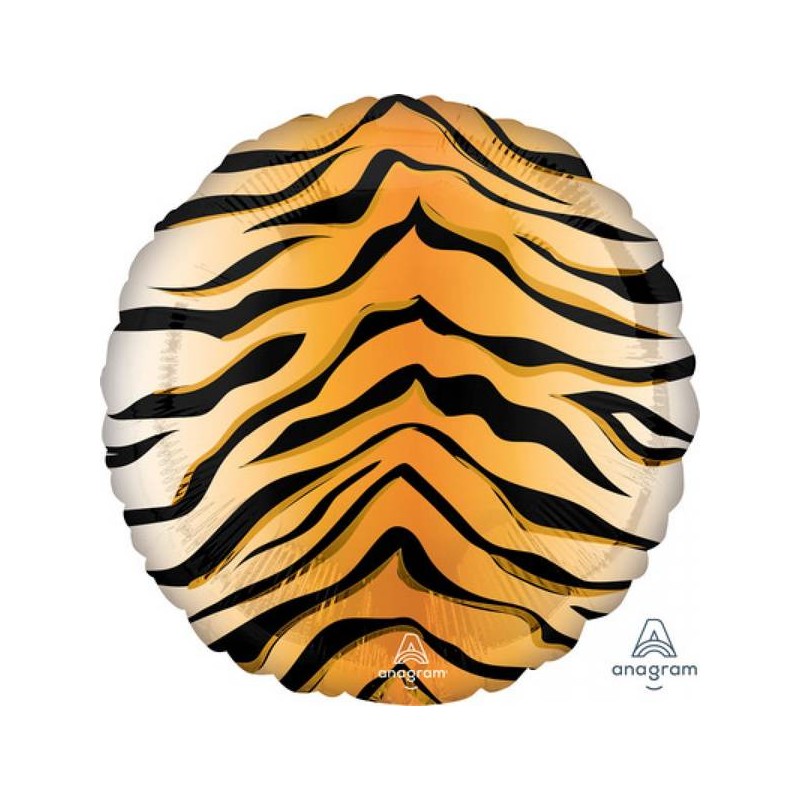 PALLONE MYLAR 17'' TIGRATO 43cm