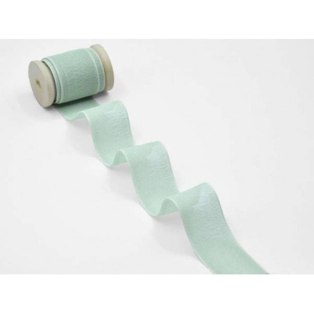 NASTRO CRÊPE mm25x25mt EFFETTO SETA VERDE MARE