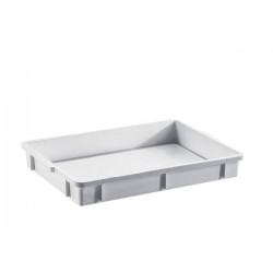 CASSETTA PER ALIMENTI TRNS 60x40x11cm BIANCA