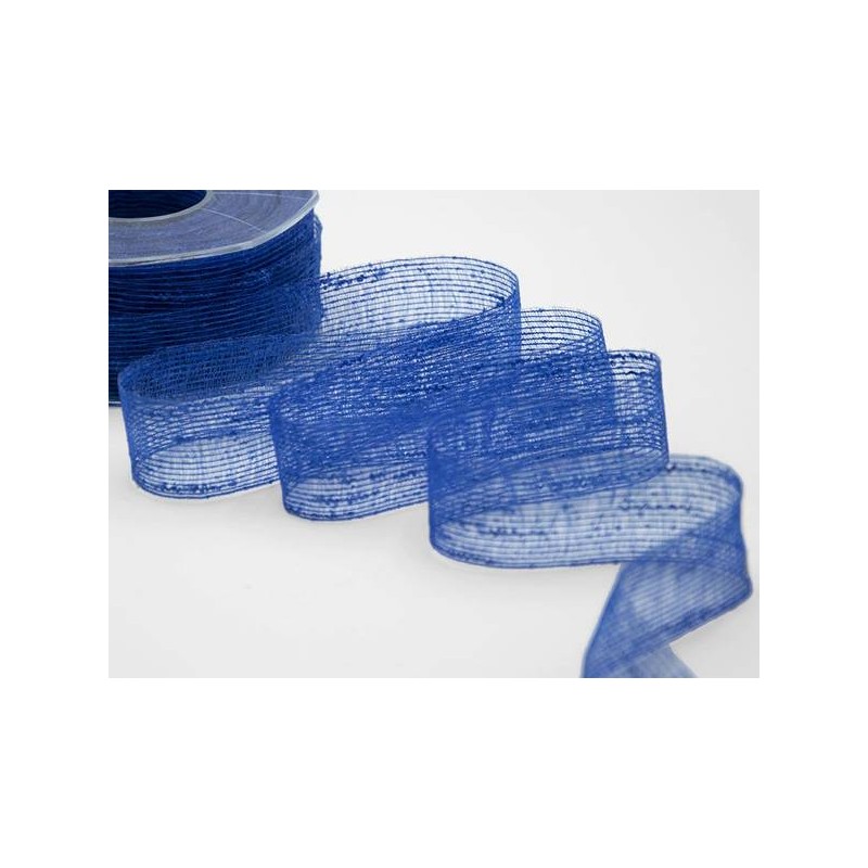NASTRO VELETTA mm20x25mt COL.654 BLU CINA