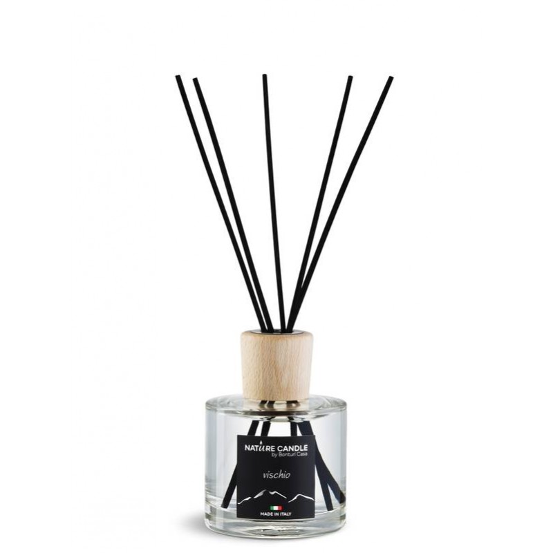 PROFUMATORE D'AMBIENTE C/STECCHI LEGNO 200ml VISCHIO