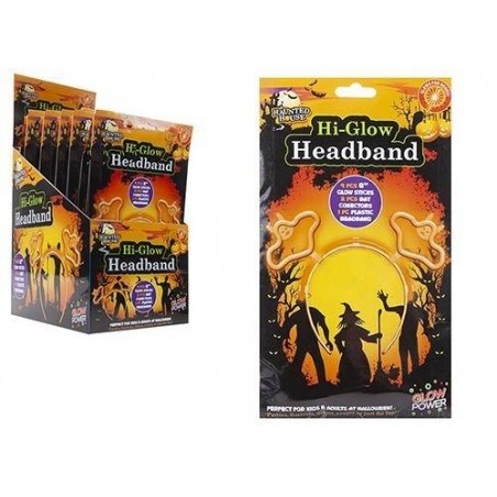 TIARA GLOW LED ORECCHIE PIPPISTRELLO ASS.TI 1pz