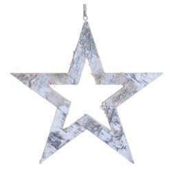 STELLA DI LEGNO C/APPENDINO ø29cm