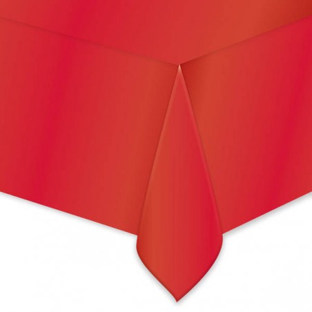 TOVAGLIA PVC 137x274cm ROSSO METAL