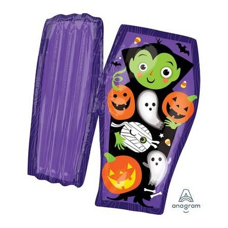 PALLONE MYLAR BARA APERTA HALLOWEEN 76x78cm