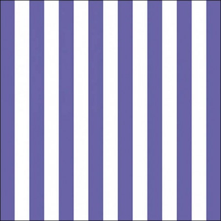 TOVAGLIOLI 33x33 RIGHE BLU 20pz