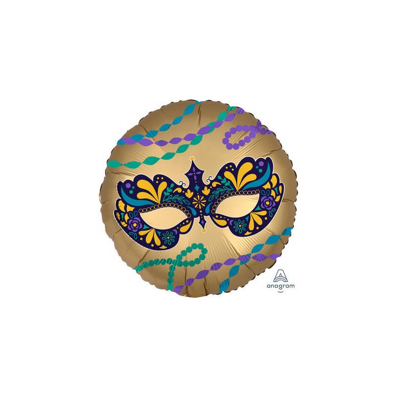 PALLONE MYLAR 17 42cm SATIN MASK